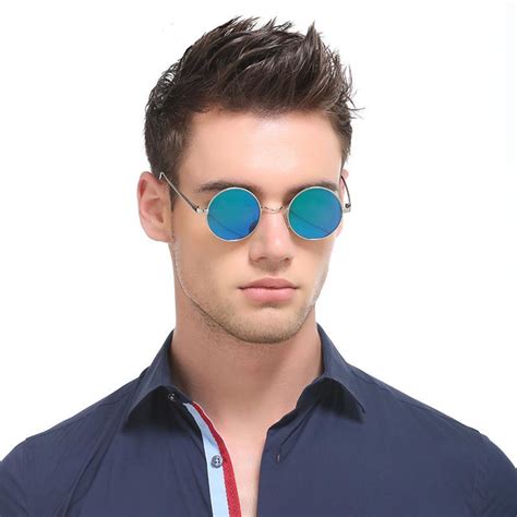 round sunglasses men designer|foldable designer sunglasses for men.